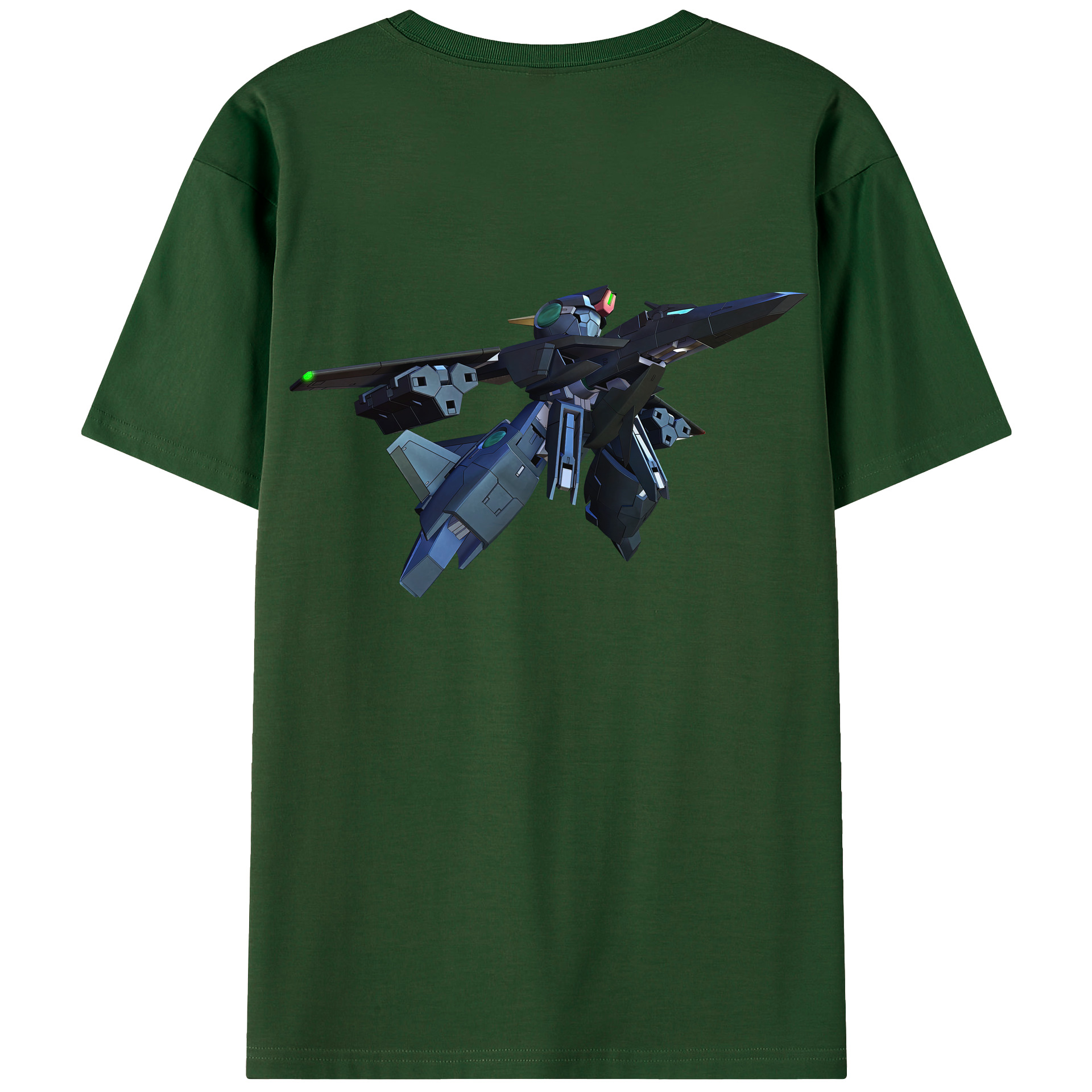 （画像用） 機動戦士ガンダム Mobile Suit Gundam 綿100％半袖Tシャツ（背面プリント）